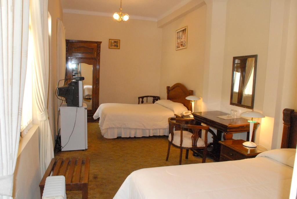 Hotel Independencia Sucre Kamer foto